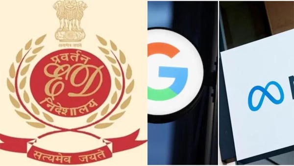 गूगल-मेटा को ऑनलाइन बैटिंग मामले में ईडी ने भेजा नोटिस